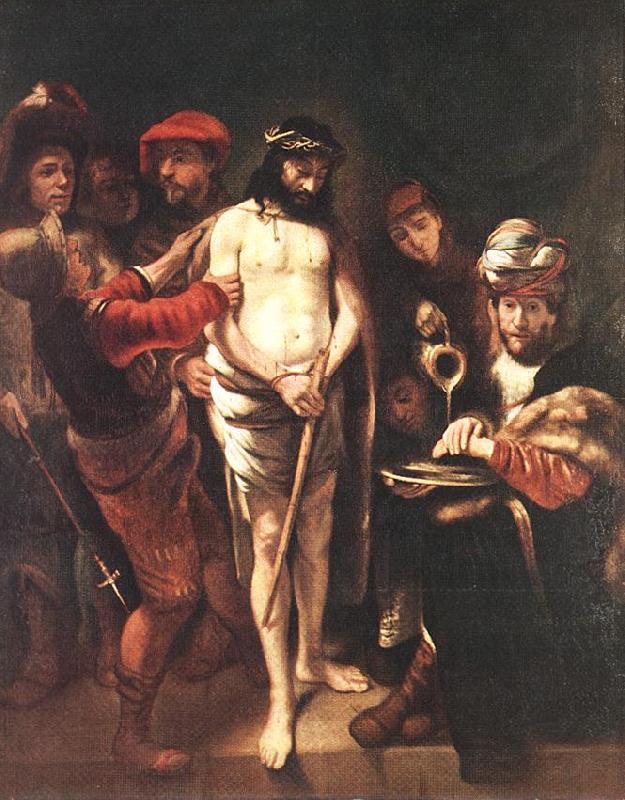 MAES, Nicolaes Christ before Pilate af oil painting picture